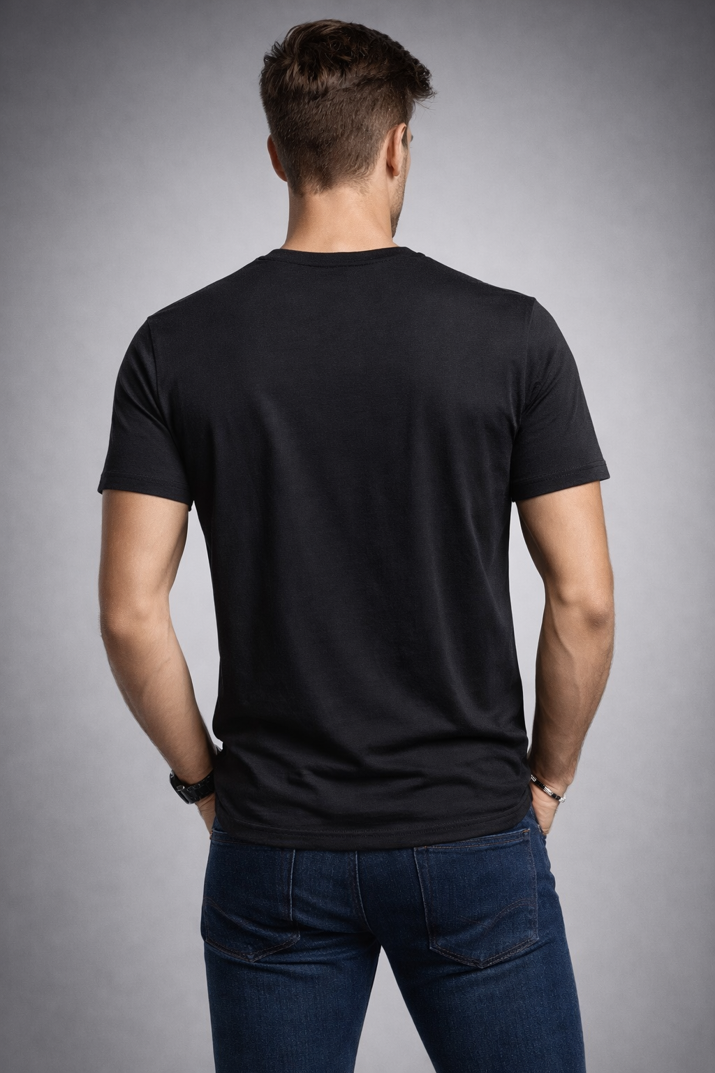 Quiet Strength black t-shirt by WEAR & DEWW