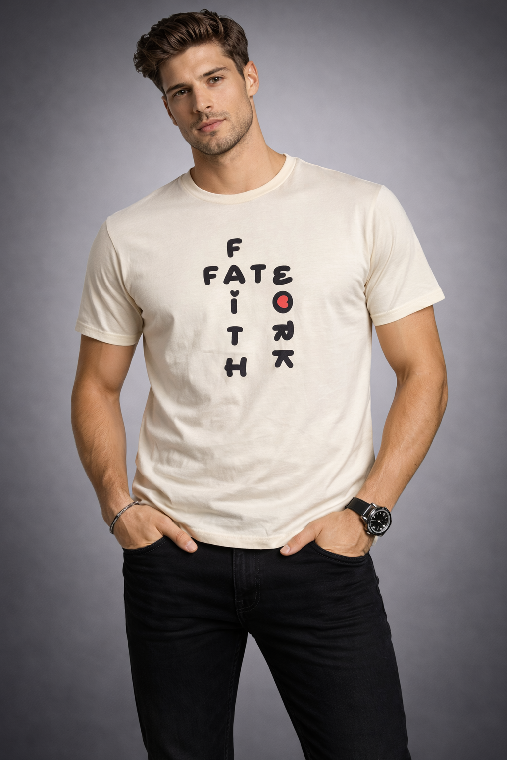 Conviction off white graphic t-shirt by WEAR & DEWW