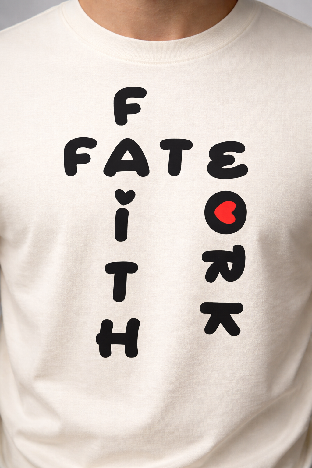 Conviction off white graphic t-shirt by WEAR & DEWW
